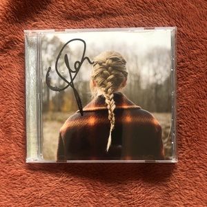 Signed Evermore CD - Taylor Swift